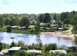 Übersicht über die Campingplatz